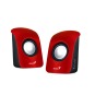 PARLANTESGENIUS SPU115 USB ROJO