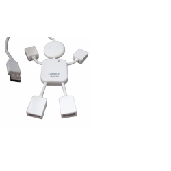 HUB USB IS-2041 4 PORT USB 2.0/1.1 HI-SPEED/TIPO SILUETA