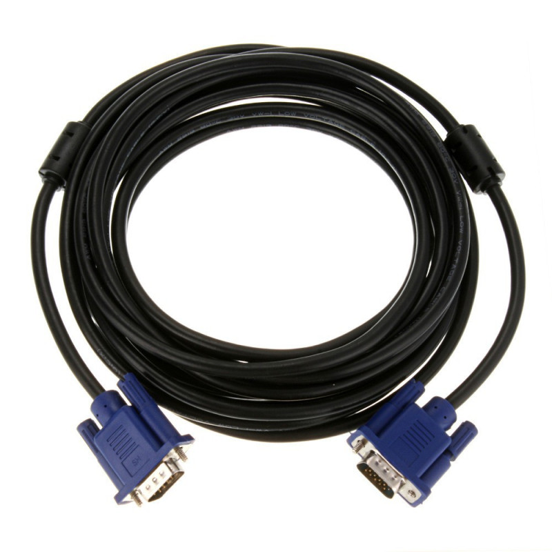 CABLE DE VIDEO VGA Macho  a  Macho  10m
