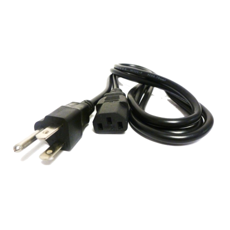 CABLE DE PODER NEGRO