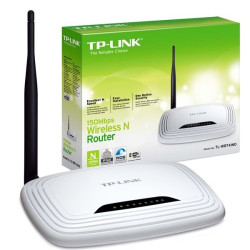 ROUTER TP-LINK TL-WR740N, 4 PUERTOS LAN, 1 ANTENA