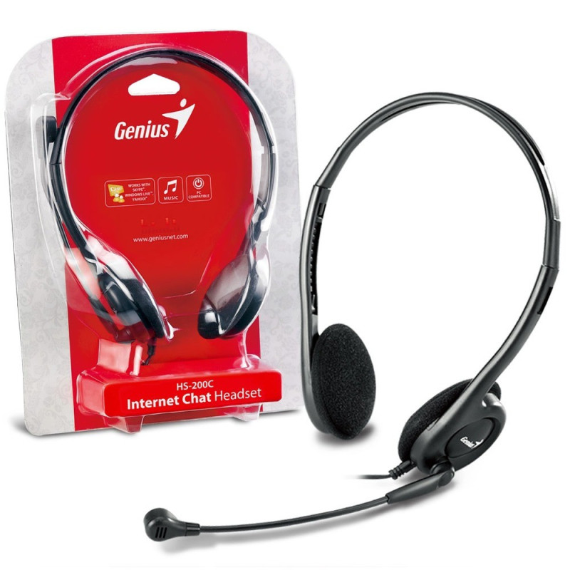 HEADSET GENIUS HS-200C