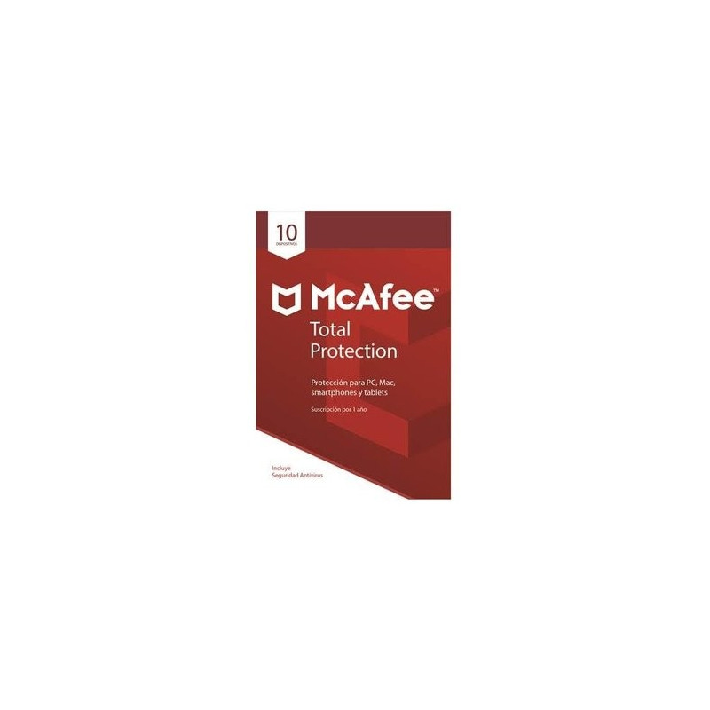 ANTIVIRUS PLUS MCAFEE PARA PC (WINDOWS 8) 1AÑO