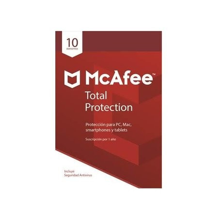 ANTIVIRUS PLUS MCAFEE PARA PC (WINDOWS 8) 1AÑO